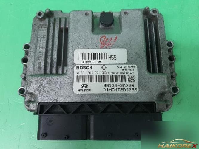 Hyundai Avante 2007 — блок управления двигателем ECU 39100 2A705 1