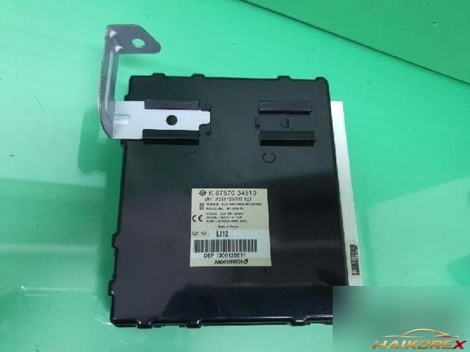 KG Mobility Korando 2014 — ETACS/BCM 87570 34510