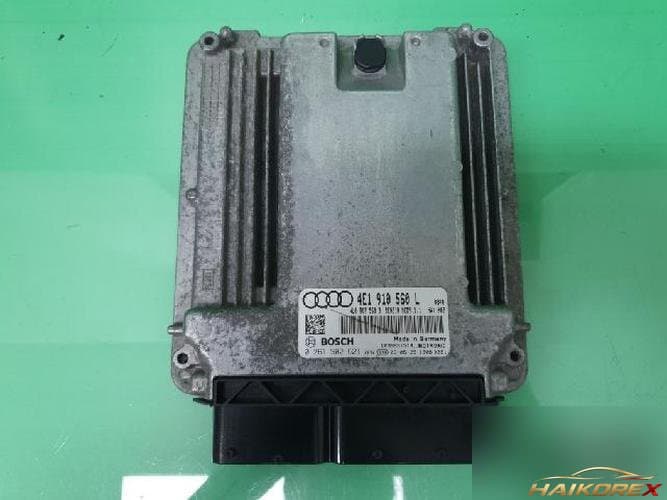 Audi A8 2010 — блок управления двигателем ECU 4E1 910 560 L 1