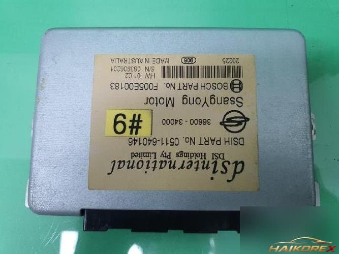 KG Mobility Korando 2012 — блок управления ETACS/BCM 36600 34000