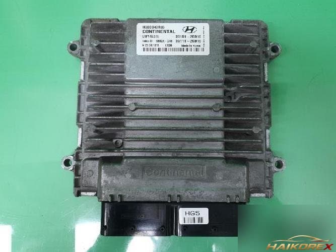 Hyundai Grandeur 2011 — блок управления двигателем ECU 39101 2G910