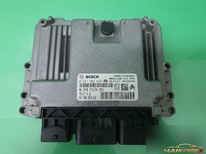 Peugeot 207 2013 — блок управления двигателем ECU 9678495980