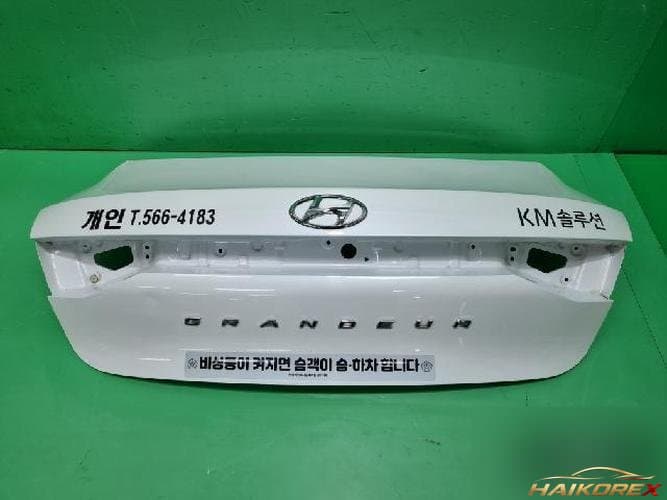Hyundai Grandeur 2023 — крышка багажника