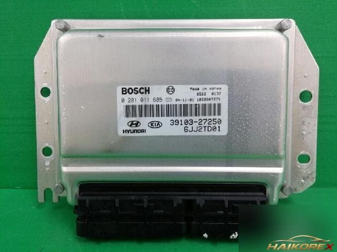 Hyundai Tucson 2005 — блок управления двигателем ECU 3910327250