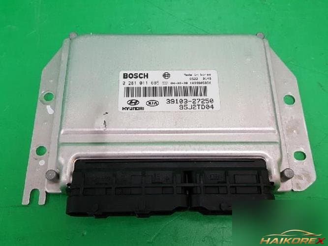 Hyundai Tucson 2004 — блок управления двигателем ECU 39103 27250