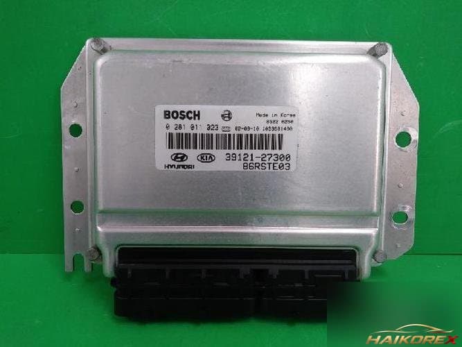 Kia Carens 2002 — блок управления двигателем ECU 3912127300