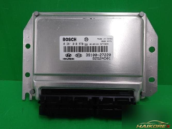 Hyundai Santa Fe 2002 — блок управления двигателем ECU 3910027220