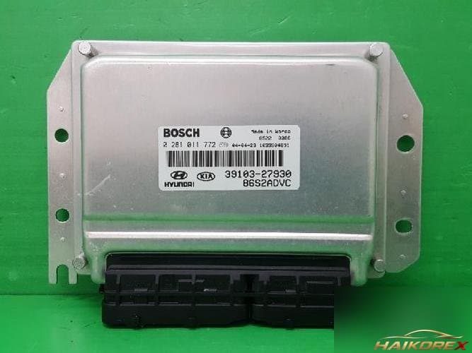 Hyundai Santa Fe 2004 — блок управления двигателя ECU 39103 27930