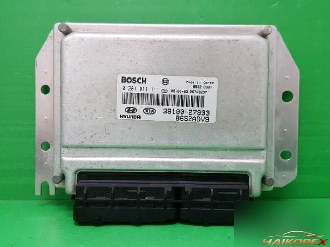 Hyundai Santa Fe 2003 — блок управления двигателя ECU 39100 27933