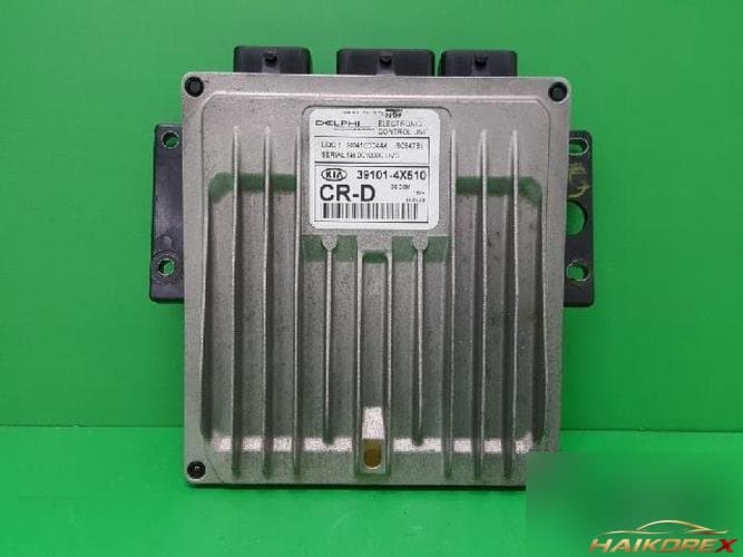 Kia Carnival 2002 — блок управления двигателем ECU 39101 4X510