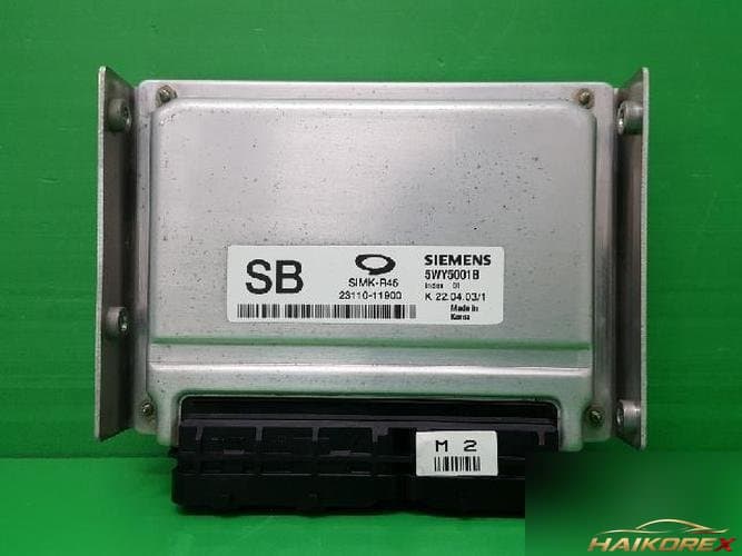 Renault SM5 2003 — блок управления двигателем ECU 23110 11900