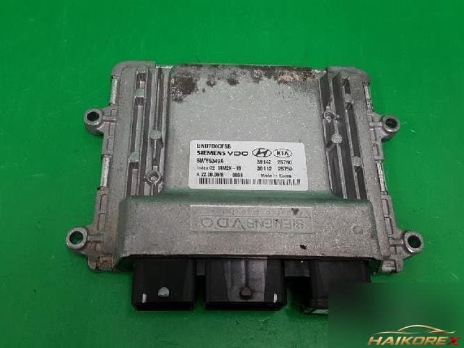 Kia Carens 2007 — блок управления двигателем (ECU) 3911225750