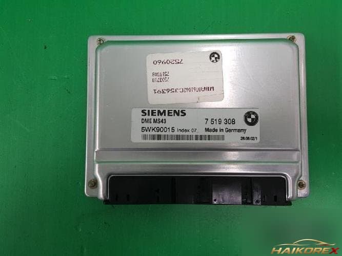 BMW 5 Series 2002 — блок управления двигателем ECU 7 519 308 22