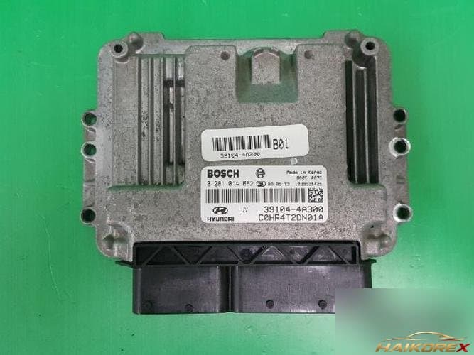 Hyundai Porter 2008 — блок управления двигателем ECU 39104 4A300