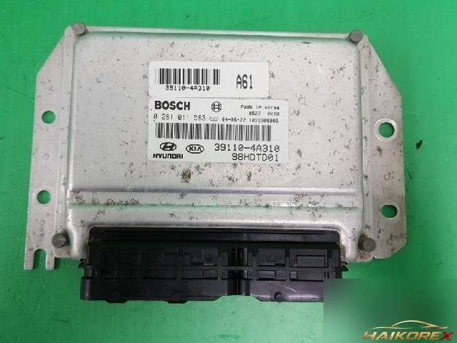 Hyundai Porter 2004 — блок управления двигателем ECU 39110-4A310