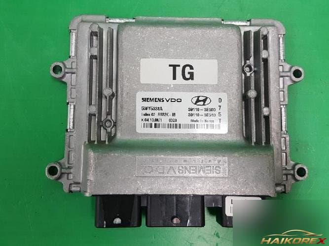 Hyundai Grandeur 2007 — блок управления двигателем ECU 391103E510 6