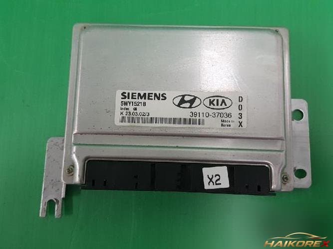 Hyundai Grandeur 2002 — блок управления двигателем ECU 39110 37036 1