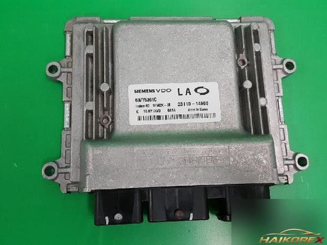 Renault SM5 2006 — блок управления двигателя ECU 23110 14960 1