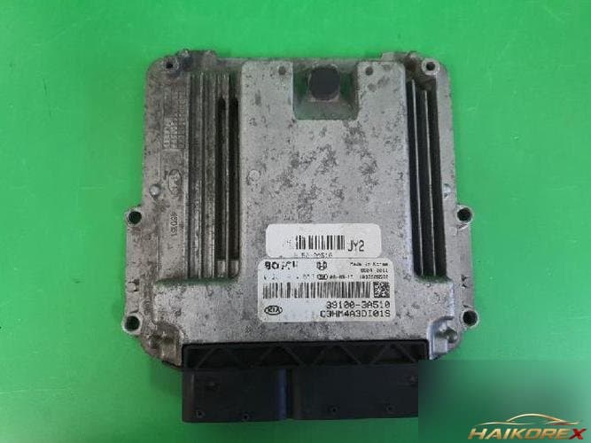 Kia Mohave 2008 — блок управления двигателем ECU 39100 3A510