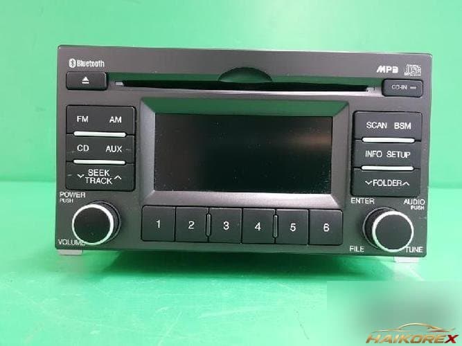 Kia Pride 2011 — AV система 961001G900AMDBT