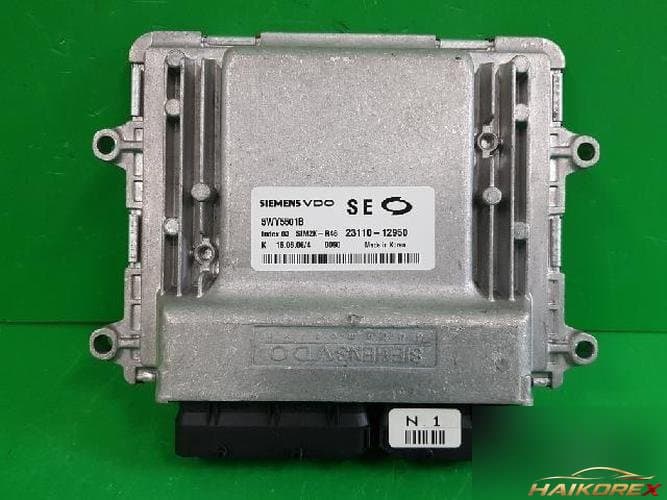 Renault SM5 2006 — блок управления двигателем ECU 23110 12950 2