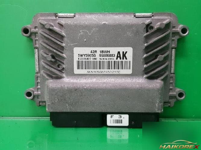 Daewoo Gentra 2009 — ECU (блок управления двигателем) 96806083 8
