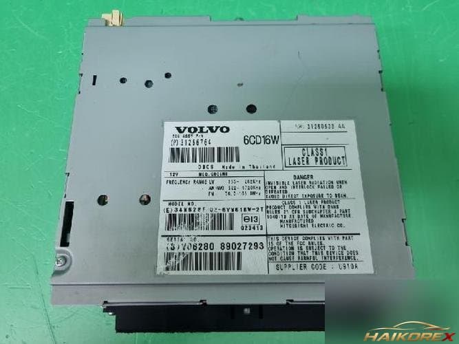 Volvo C30 2009 — панель управления AV-системой 31266764