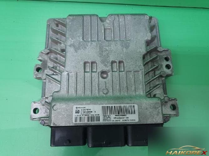 Peugeot 308 2014 — блок управления двигателем ECU 9666681180