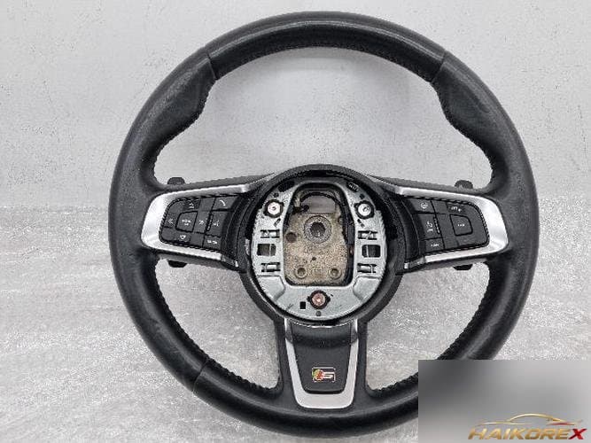 Jaguar XF 2018 — рулевое колесо кожаное JX73-3F563-HA8PVJ
