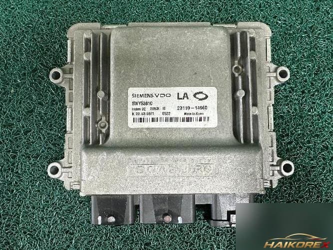 Renault SM5 2006 — блок управления двигателем ECU 2311014960