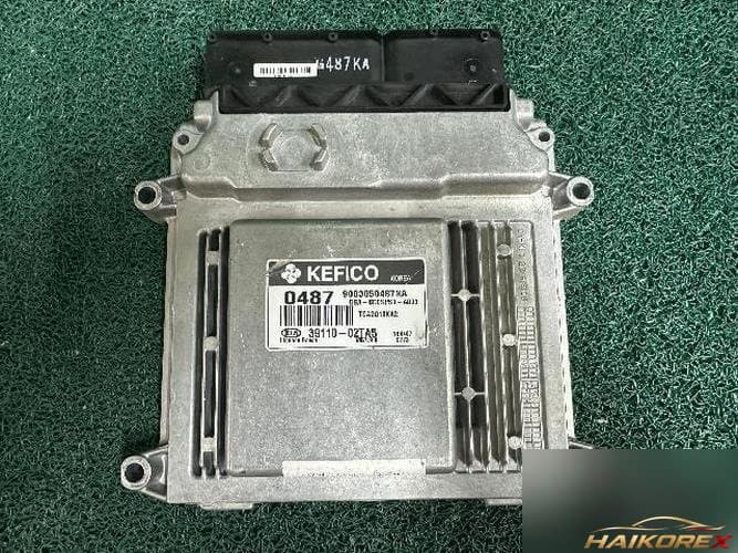 Kia Morning 2010 — блок управления двигателем ECU 39110-02TA5
