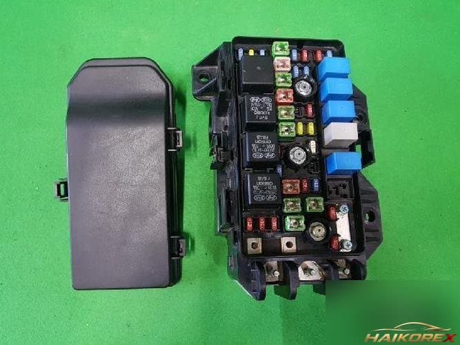 Hyundai Veracruz 2010 — блок предохранителей (подкапотный) 91950-3J021