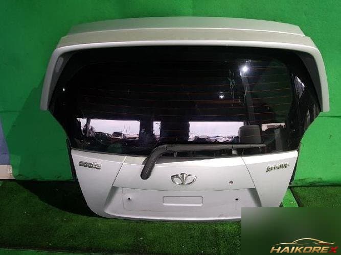 Daewoo Matiz 2010 — крышка багажника, серебристая