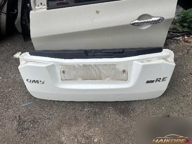 Renault QM5 2008 — крышка багажника, белая