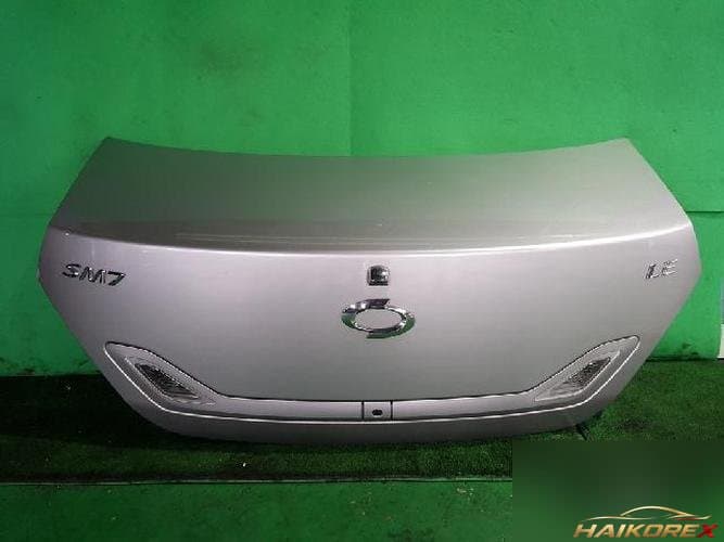 Renault SM7 2008 — крышка багажника, серебристая