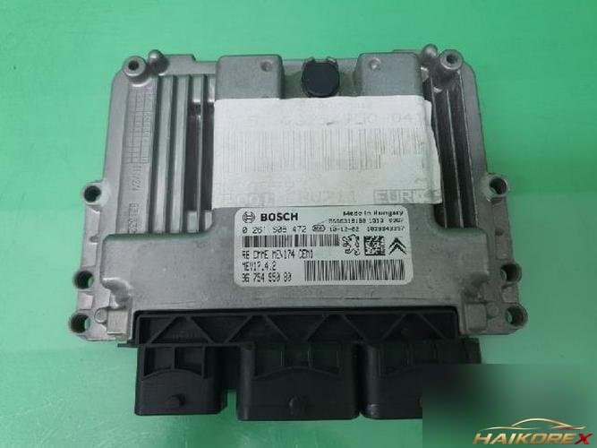 Peugeot 207 2011 — блок управления двигателем ECU 9675495080
