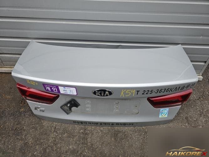 Kia K5 2019 — крышка багажника