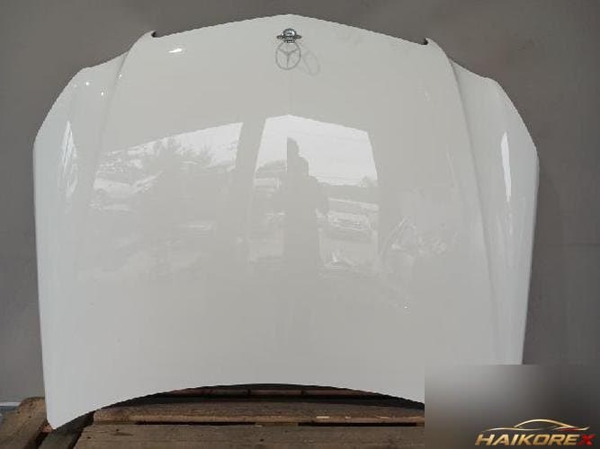 Mercedes-Benz E-Class W212 2011 — капот, белый (Calcite White)