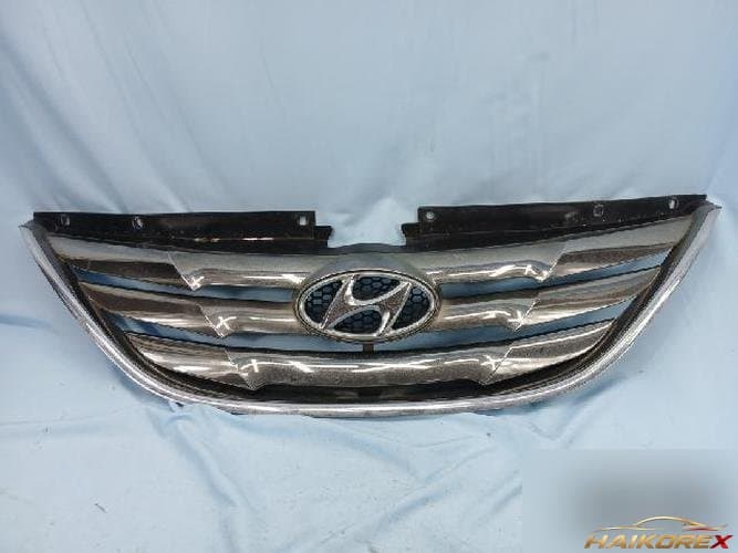 Hyundai Sonata 2010 — решётка радиатора, передняя часть
