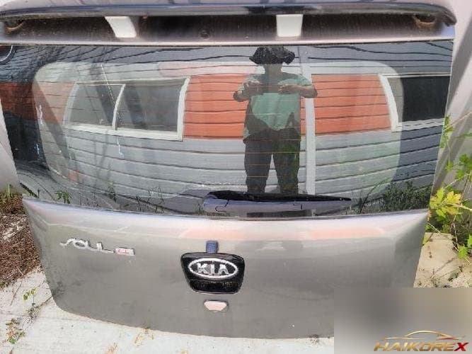 Kia Soul 2009 — крышка багажника, тёмно-серая