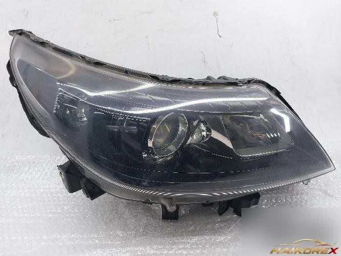 Renault SM5 2012 — фара правая (галоген, черный корпус)