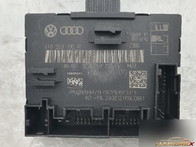 Audi A4 2013 — модуль управления дверью 8T0 959 792 P