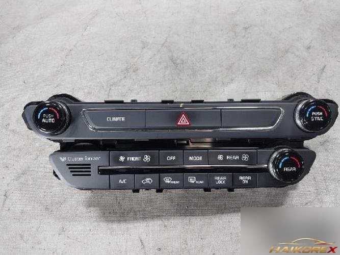 Kia Carnival 2016 — переключатель управления отопителем и кондиционером 2