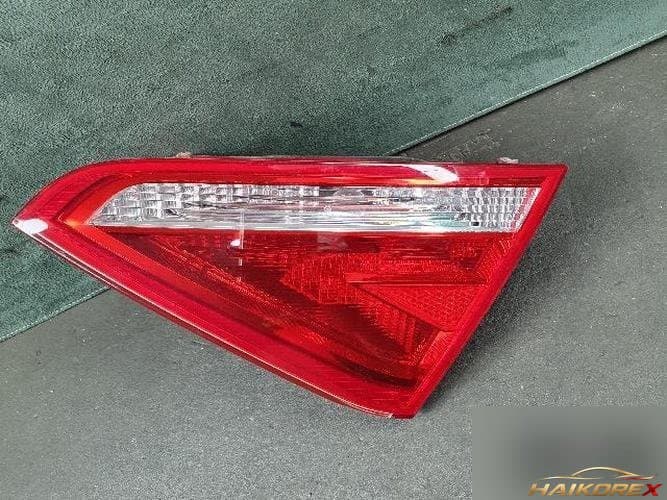 Audi A5 2009 — крышка багажника белая