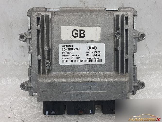 Kia K7 2012 — блок управления двигателем ECU 39111-3CGD5