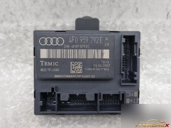 Audi A6 2008 — модуль управления дверью 4F0 959 792 E 19