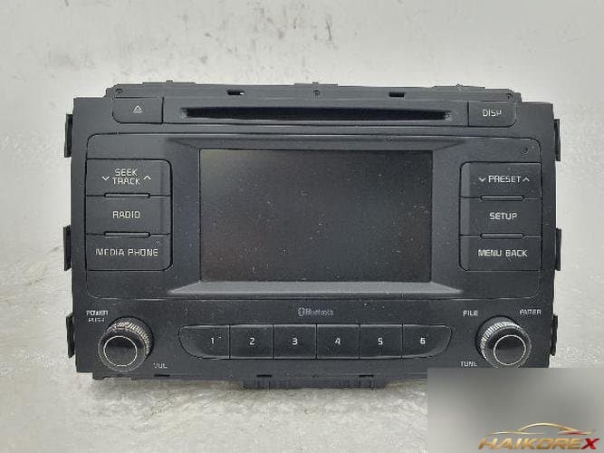Kia Carnival 2017 — AV-система (радио/аудио/DVD/DMB)