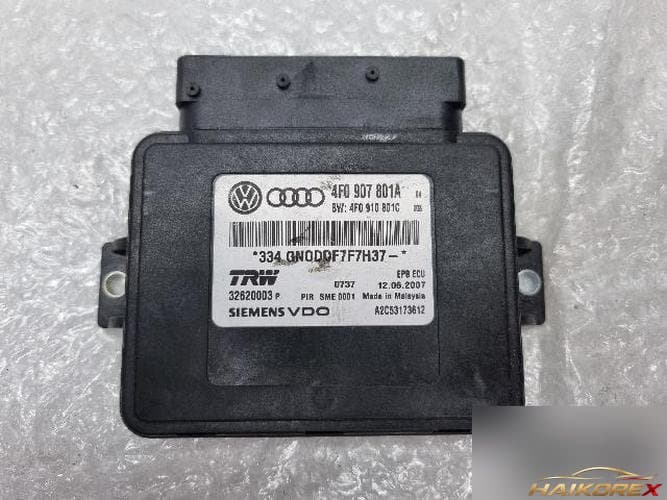 Audi A6 2008 — модуль EPB 4F0 907 801A 23
