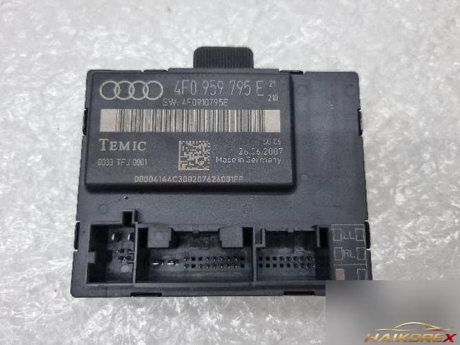 Audi A6 2008 — модуль управления дверью 4F0 959 795 E