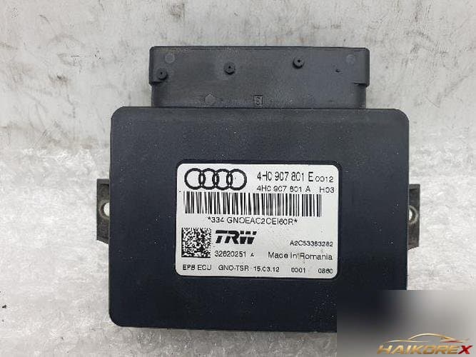 Audi A6 2012 — модуль EPB (электронный стояночный тормоз) 4H0907801E